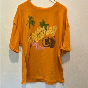 Zion Rootswear Orange Short Sleeve Tee